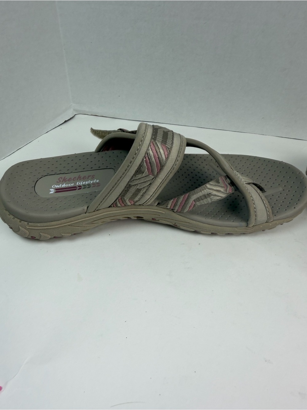 Skechers Women's Tan Reggae Strap Thong Sandals Size 10 Outdoor Lifestyle - Picture 6 of 11
